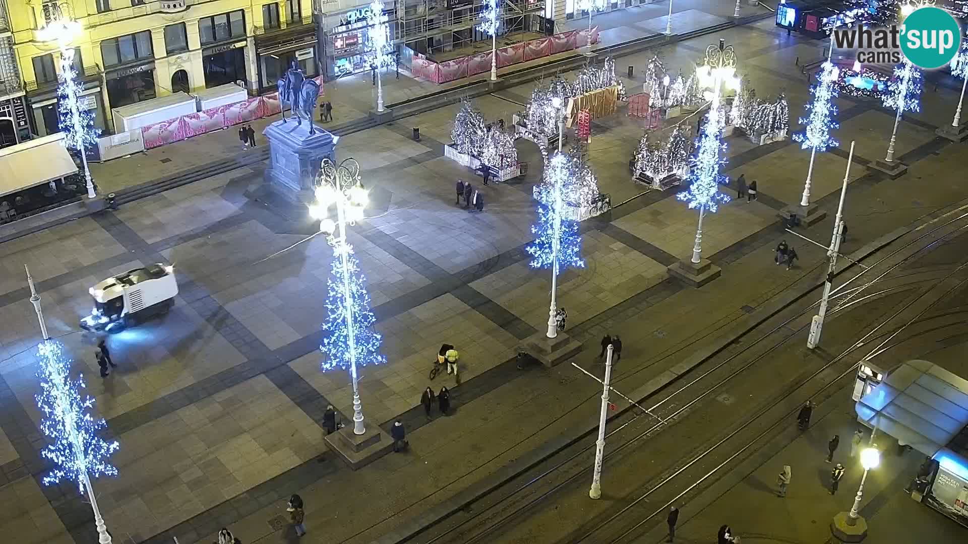 Piazza Ban Jelačić livecam Zagreb – Hotel Dubrovnik