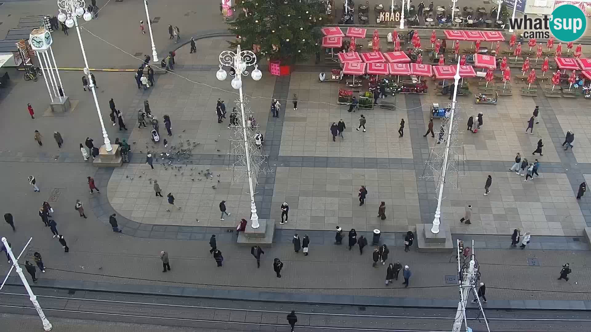 Ban Jelačić Platz Live webcam Zagreb – Hotel Dubrovnik