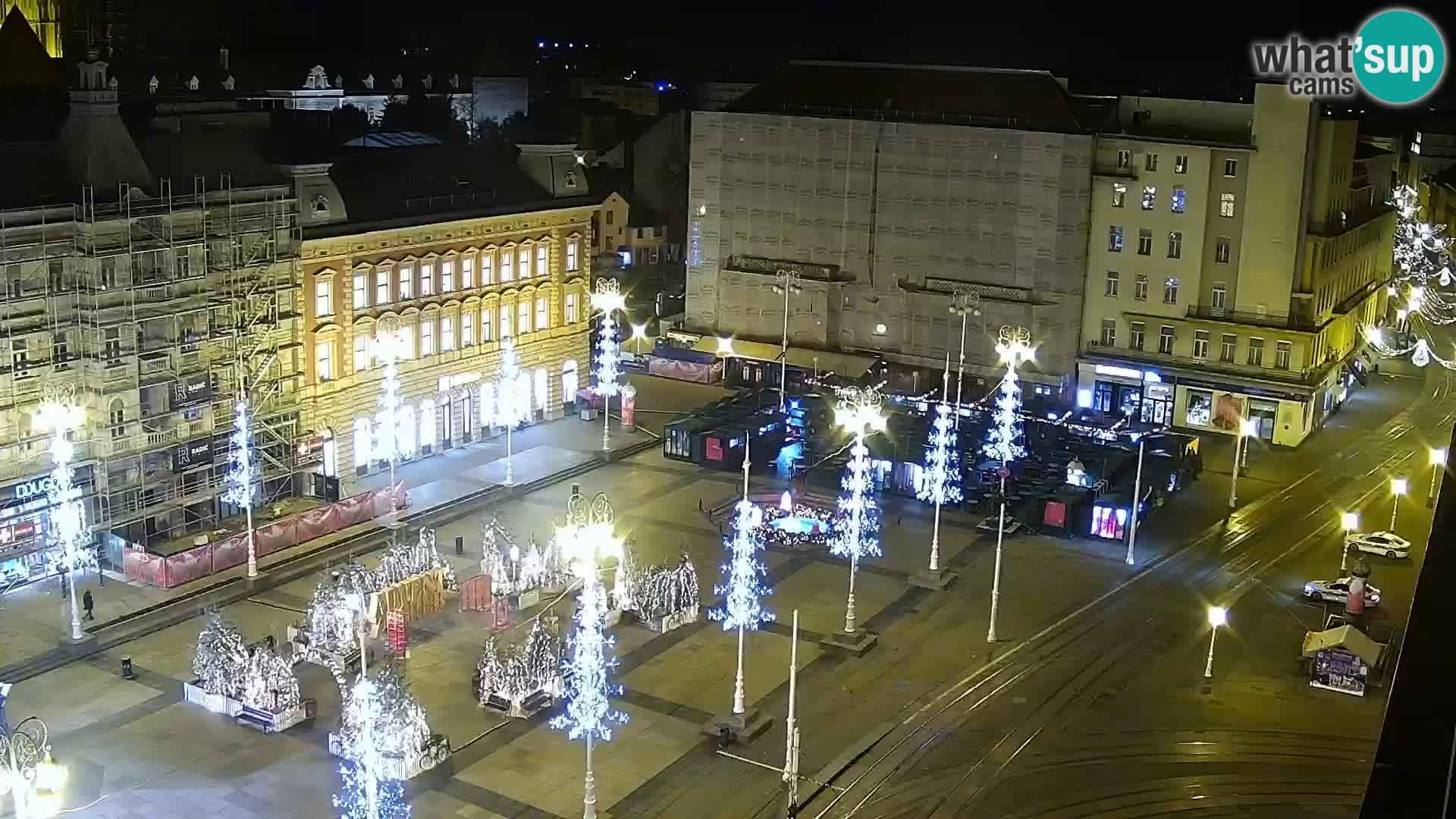LIVE Webcam Zagreb Hotel Dubrovnik | Ban Jelačić square