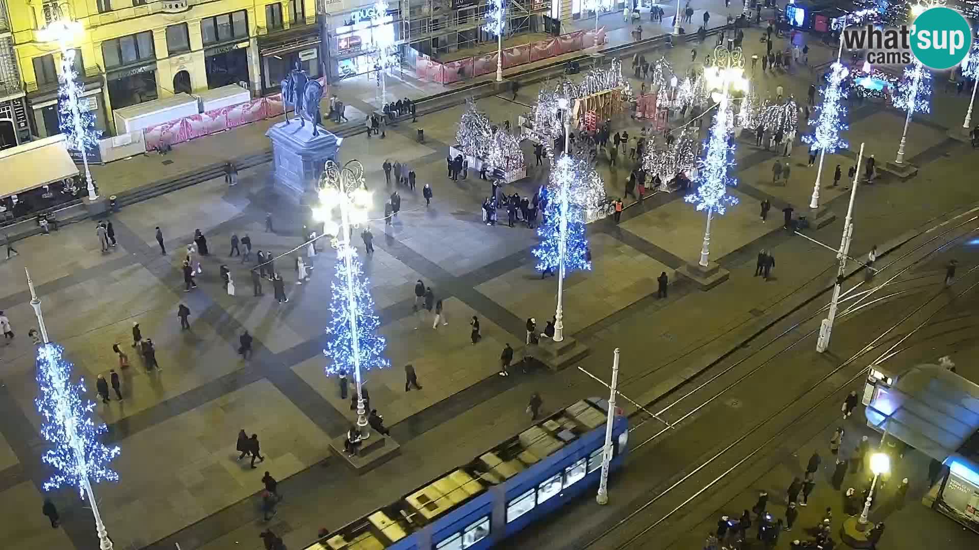 Trg Bana Jelačića web kamera Zagreb – Hotel Dubrovnik