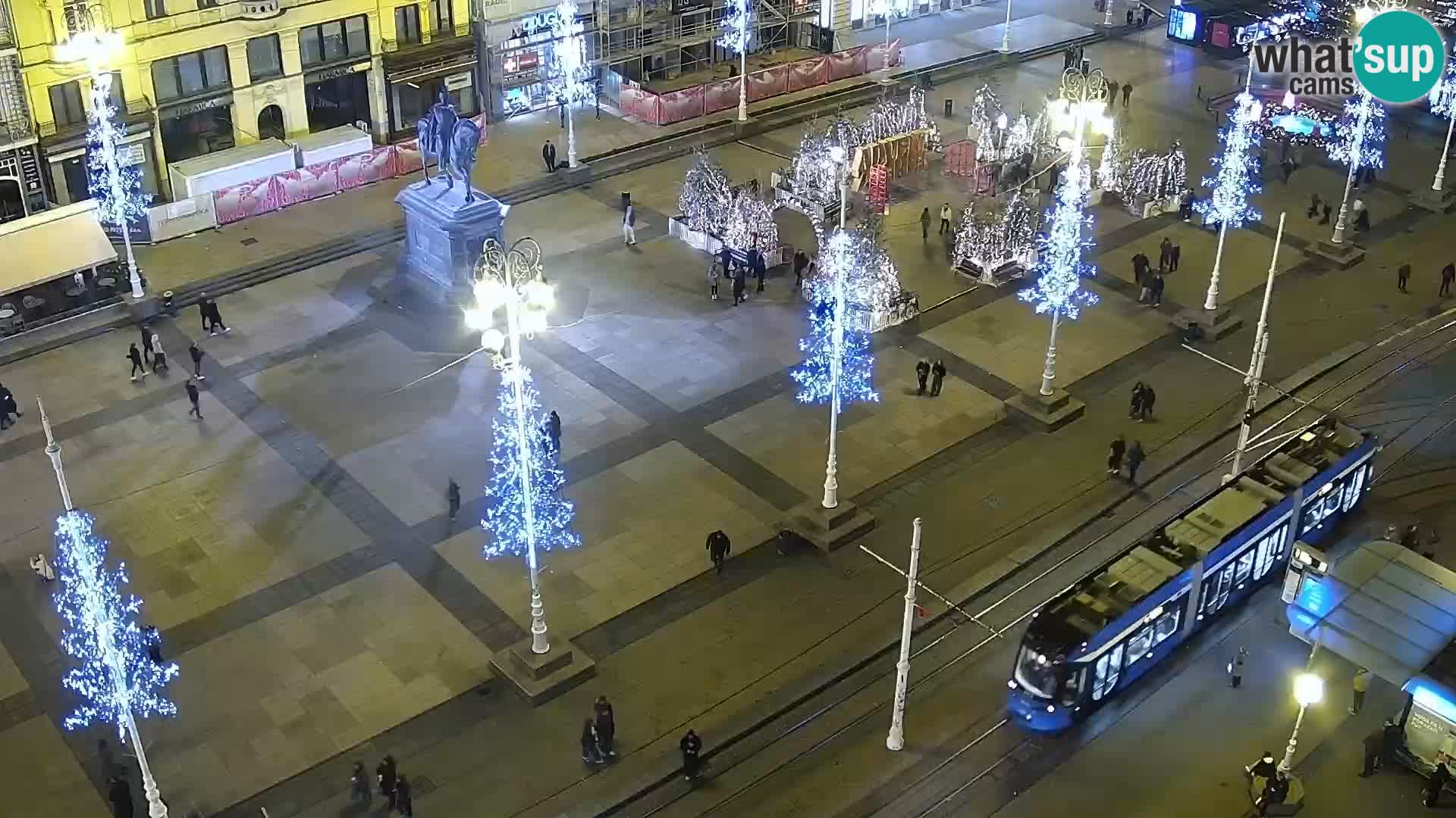 LIVE Webcam Zagreb Hotel Dubrovnik | Ban Jelačić square