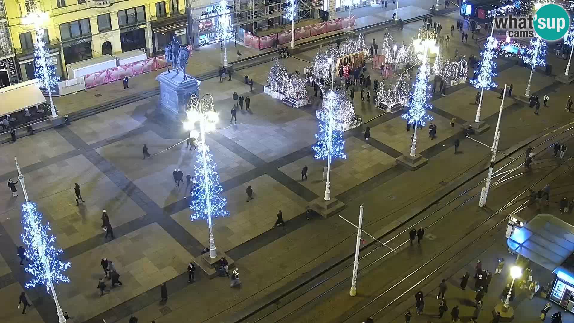 Piazza Ban Jelačić livecam Zagreb – Hotel Dubrovnik