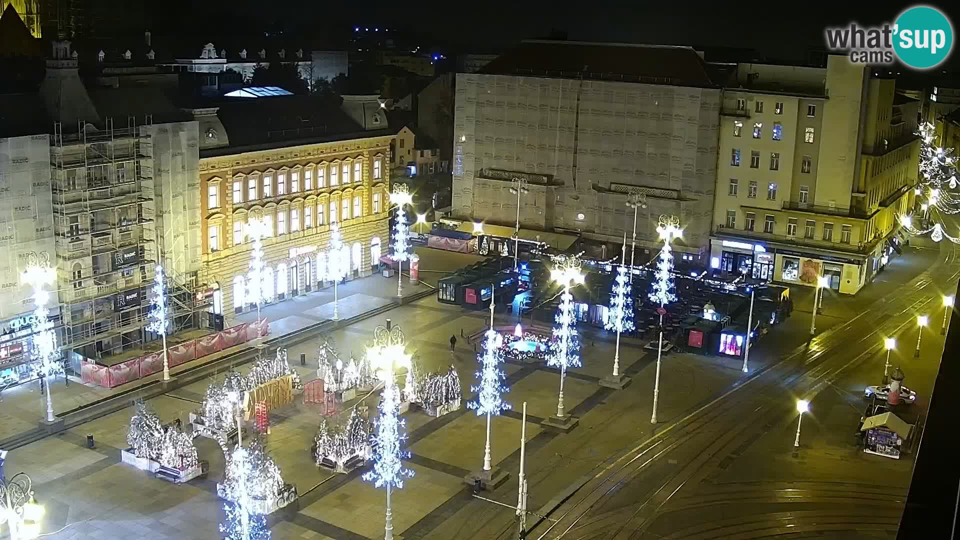 Piazza Ban Jelačić livecam Zagreb – Hotel Dubrovnik