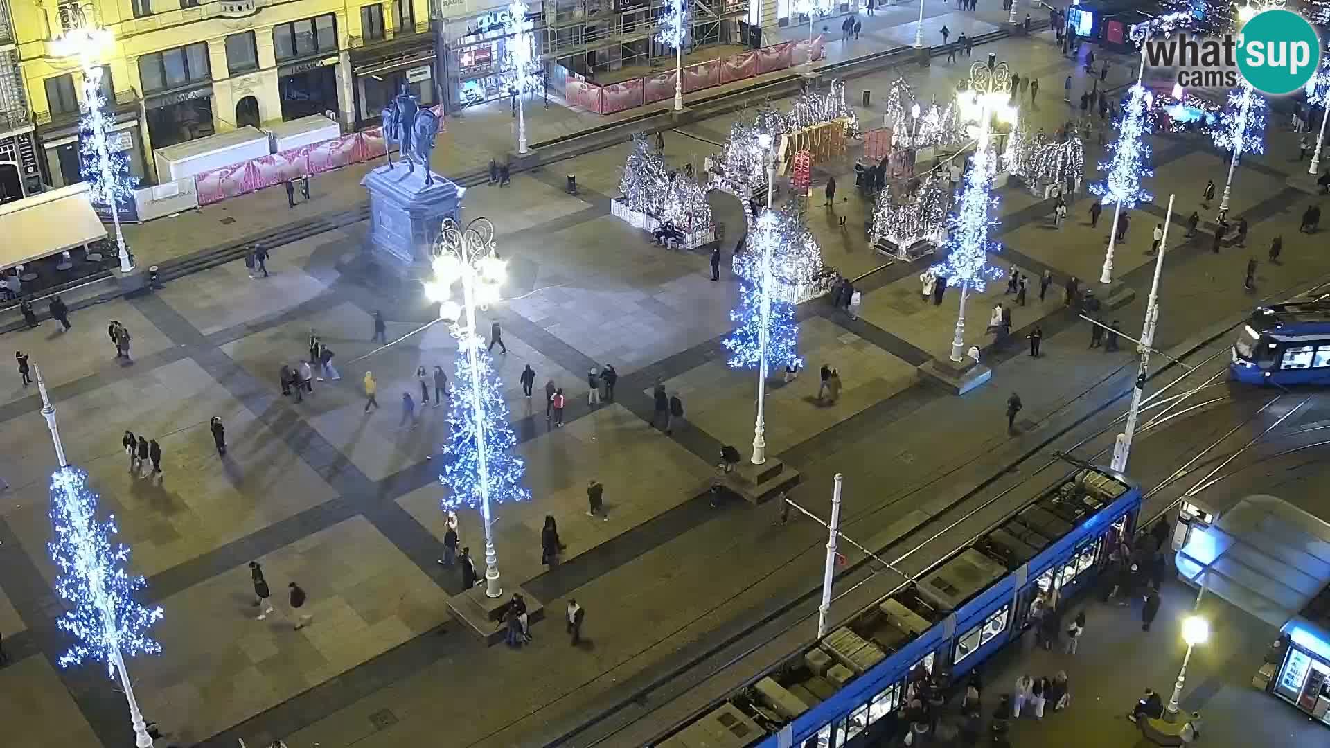 Ban Jelačić live cam Zagreb – Hotel Dubrovnik