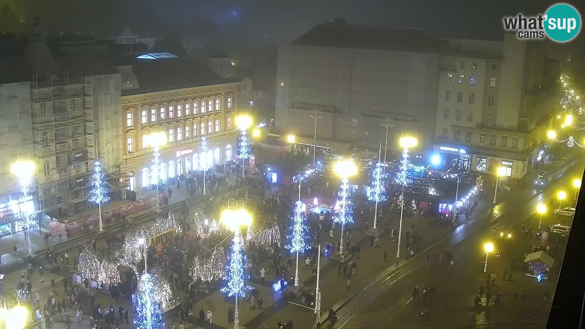 LIVE Webcam Zagreb Hotel Dubrovnik | Ban Jelačić square