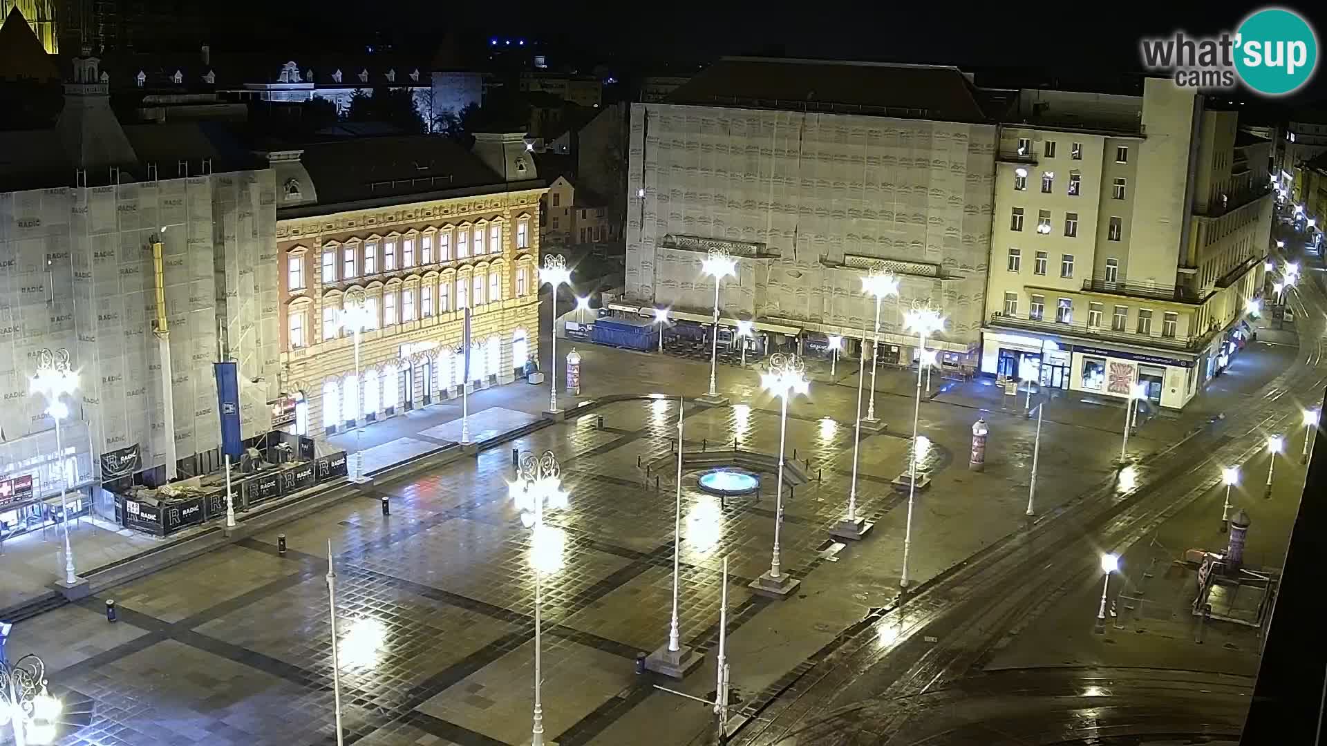 Piazza Ban Jelačić livecam Zagreb – Hotel Dubrovnik