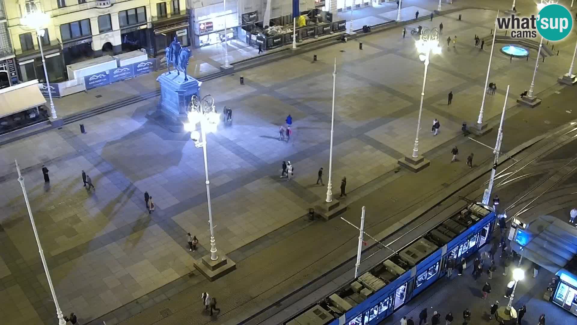 Webcam live Zagreb – Ban Jelačić Platz