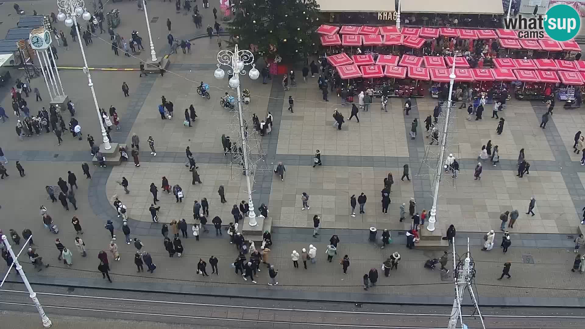 Ban Jelačić live cam Zagreb – Hotel Dubrovnik