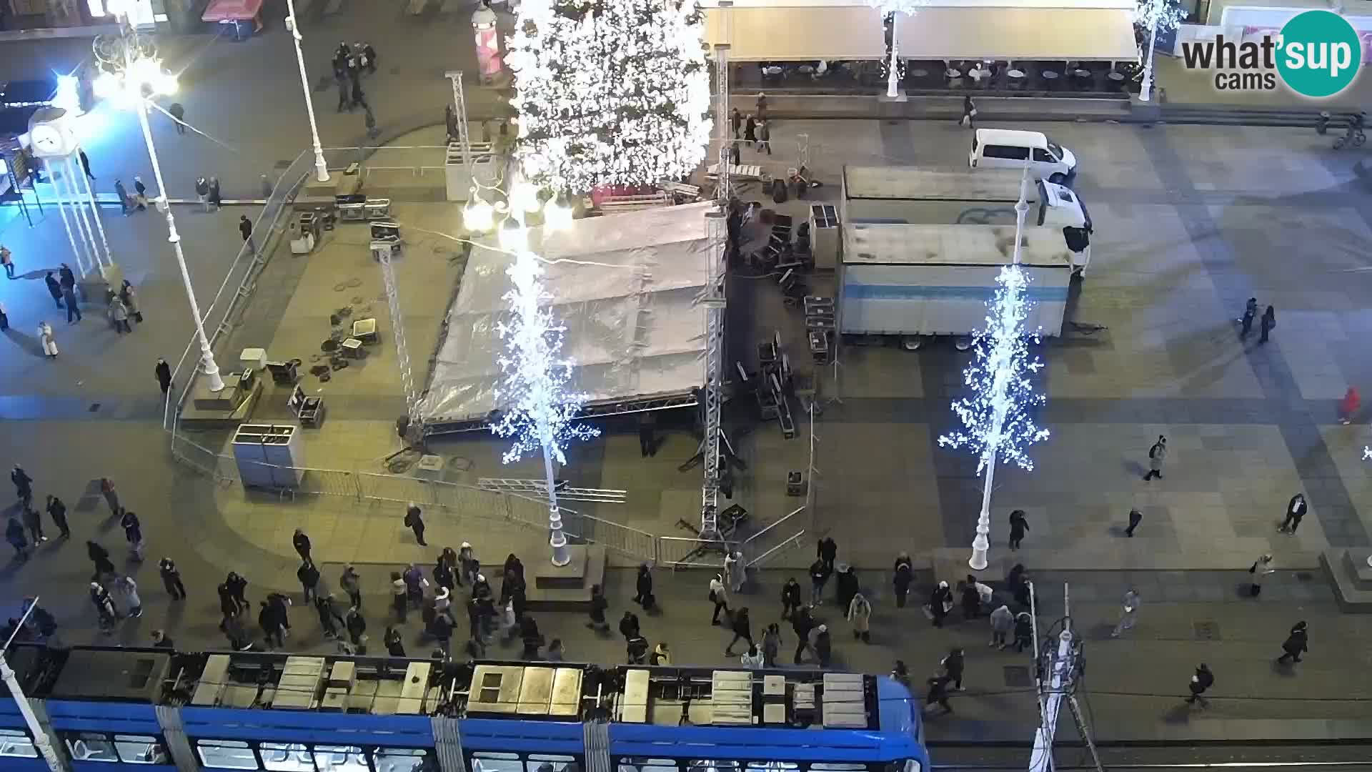 Piazza Ban Jelačić livecam Zagreb – Hotel Dubrovnik