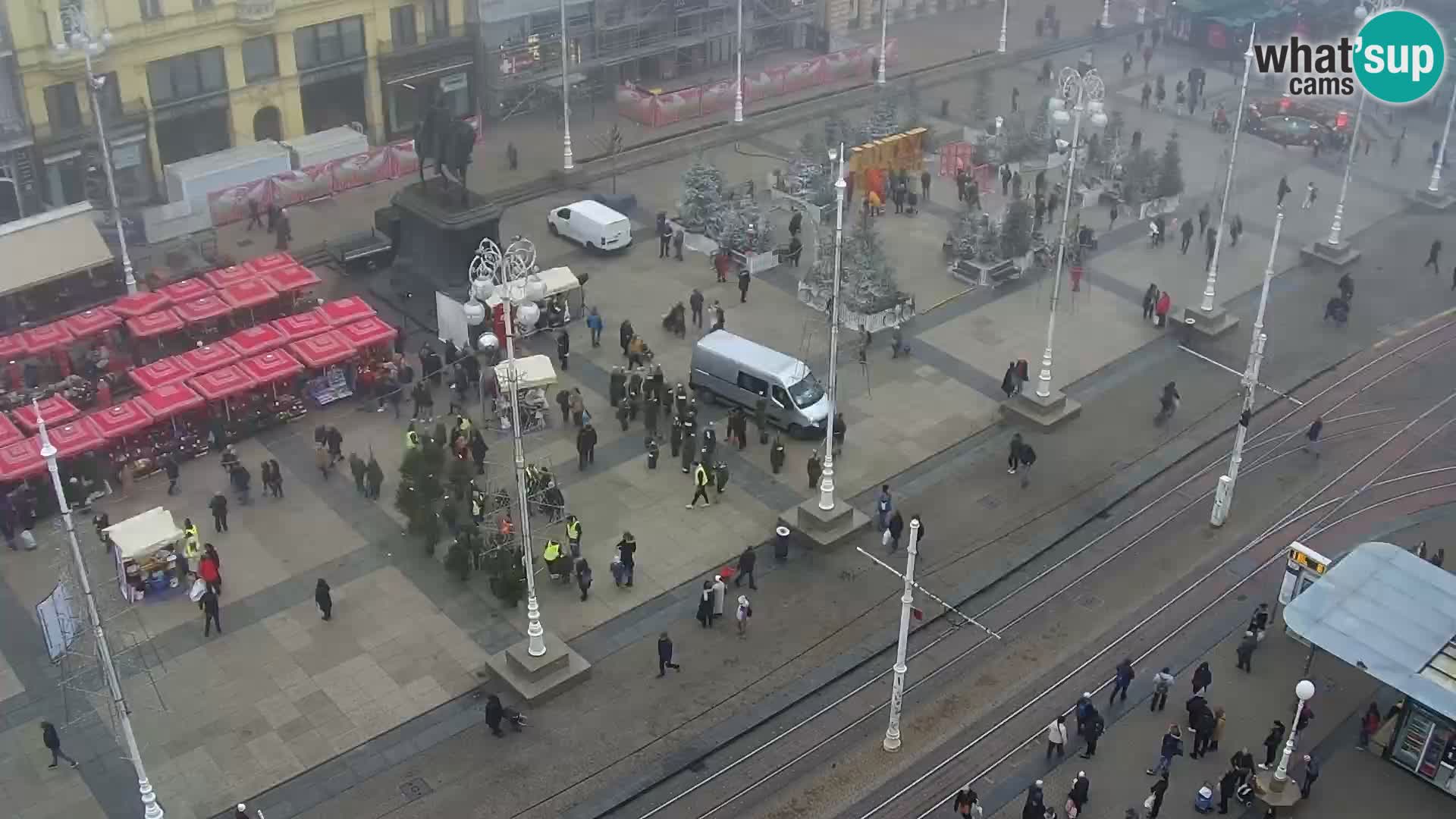 Ban Jelačić live cam Zagreb – Hotel Dubrovnik