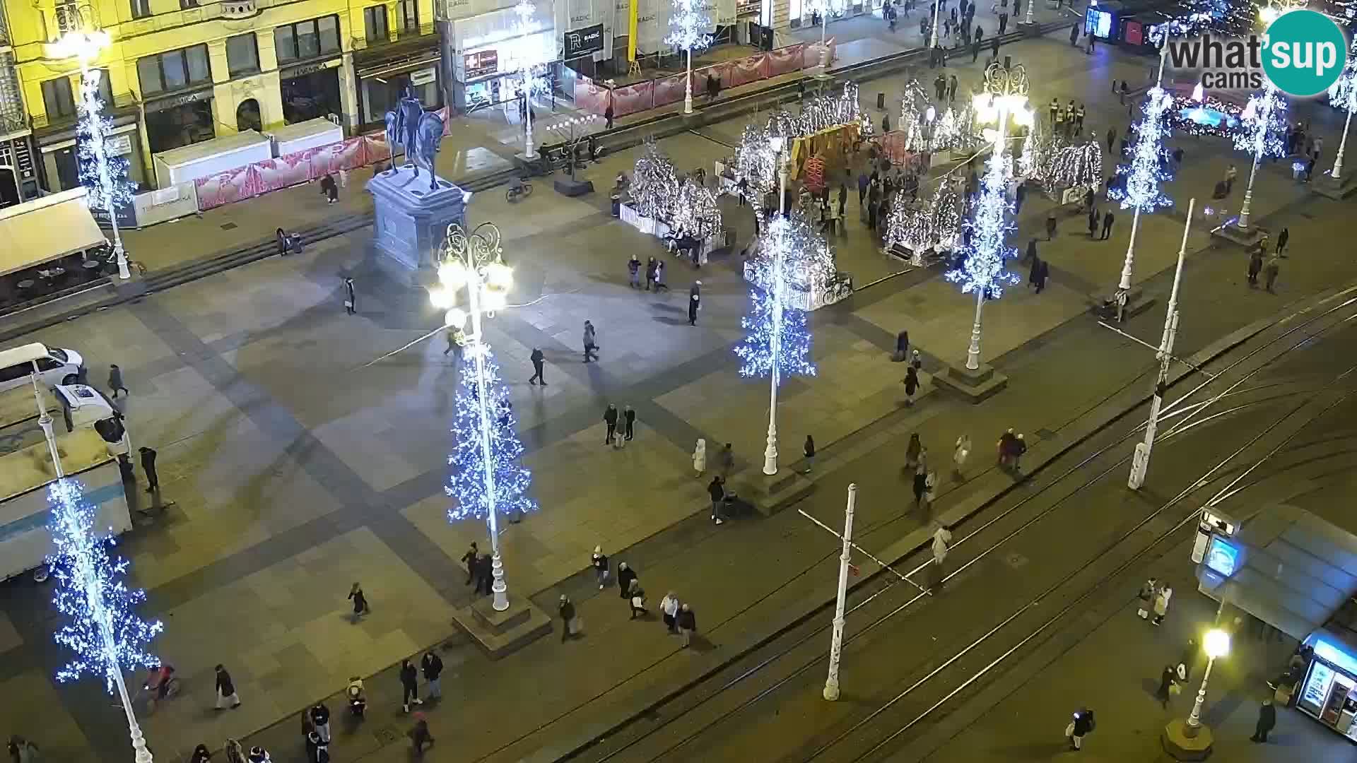 Ban Jelačić live cam Zagreb – Hotel Dubrovnik