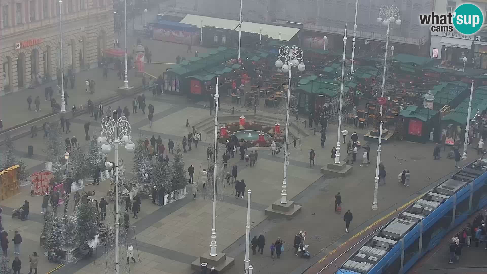 Ban Jelačić Platz Live webcam Zagreb – Hotel Dubrovnik