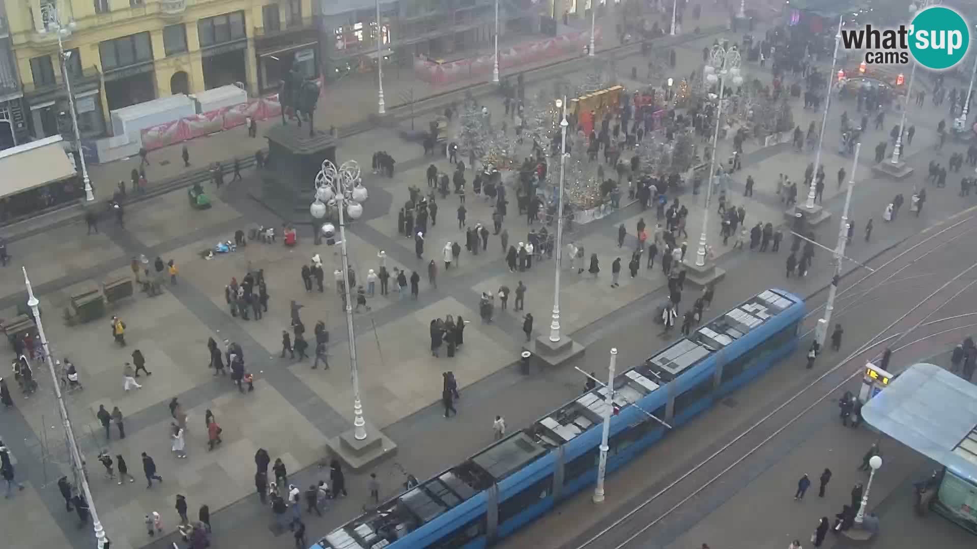Piazza Ban Jelačić livecam Zagreb – Hotel Dubrovnik