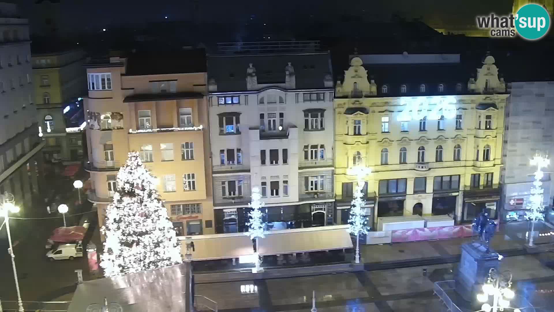 LIVE Webcam Zagreb Hotel Dubrovnik | Ban Jelačić square