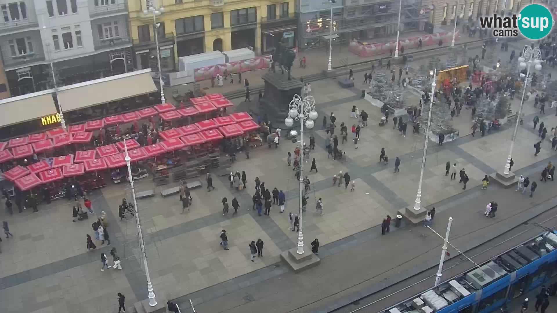 Ban Jelačić Platz Live webcam Zagreb – Hotel Dubrovnik