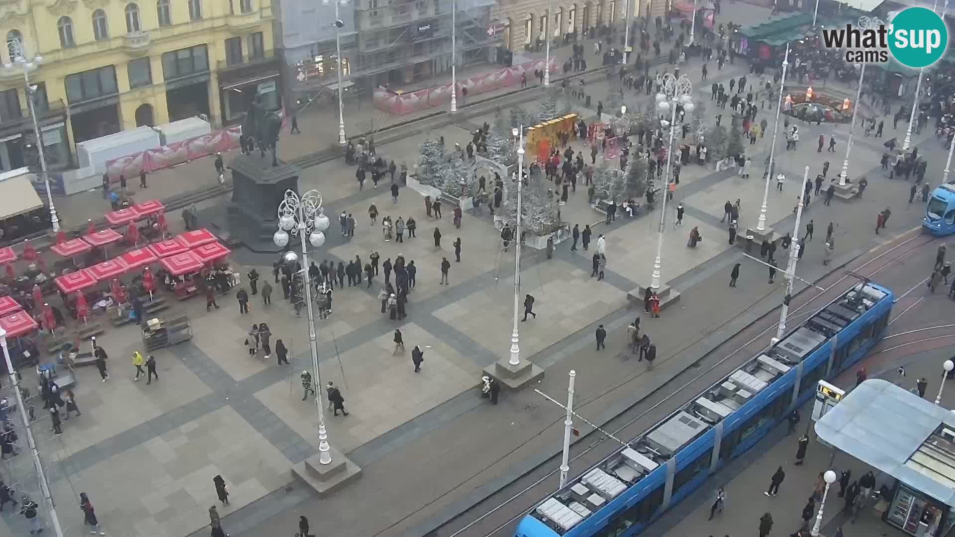 Ban Jelačić live cam Zagreb – Hotel Dubrovnik