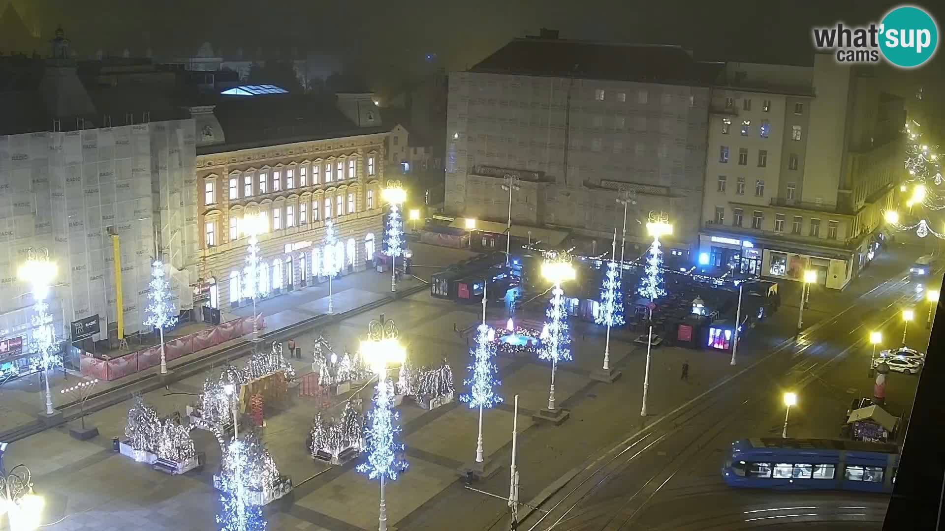 LIVE Webcam Zagreb Hotel Dubrovnik | Ban Jelačić square