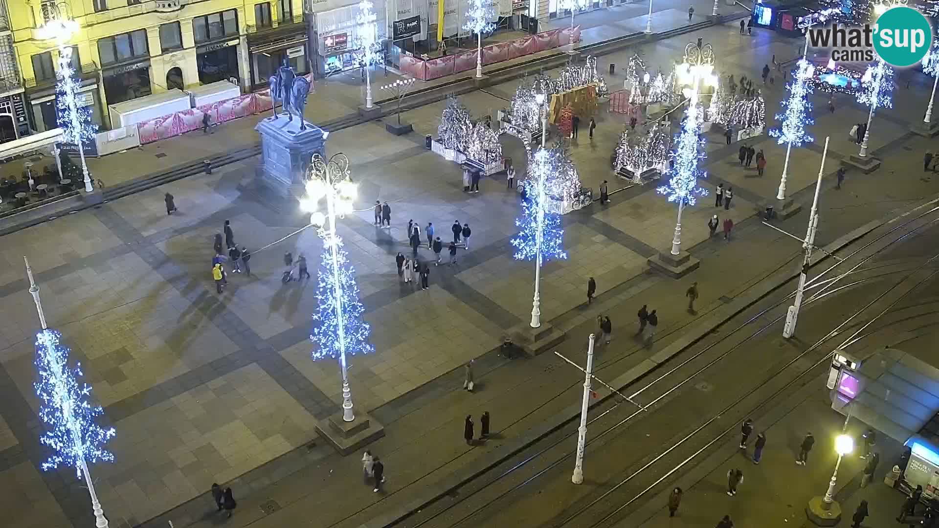 Ban Jelačić live cam Zagreb – Hotel Dubrovnik