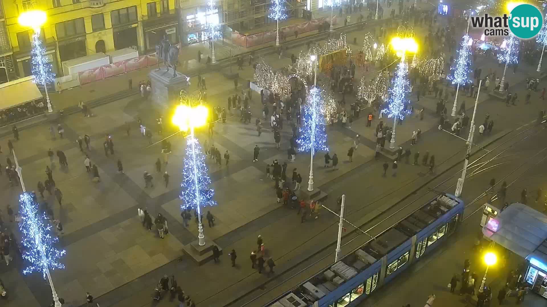 Ban Jelačić Platz Live webcam Zagreb – Hotel Dubrovnik