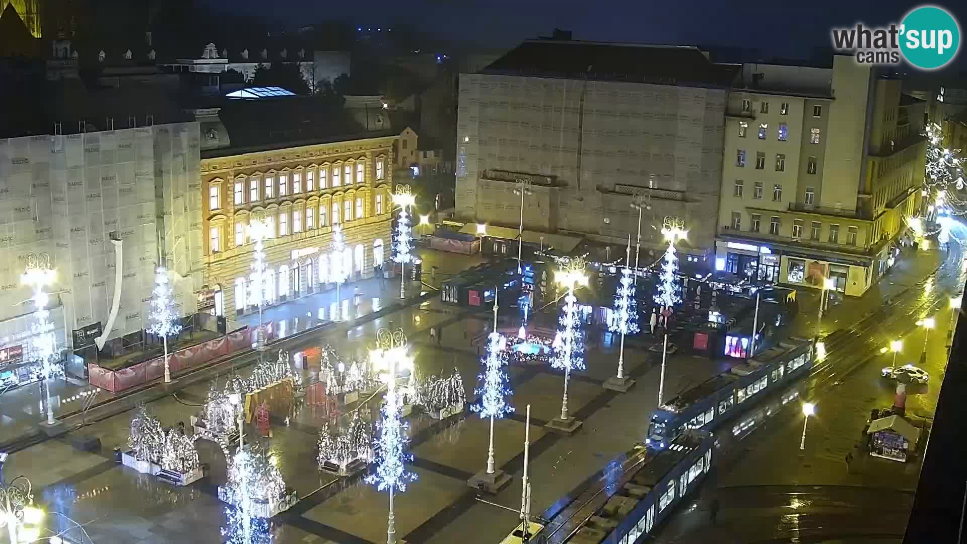 Piazza Ban Jelačić livecam Zagreb – Hotel Dubrovnik