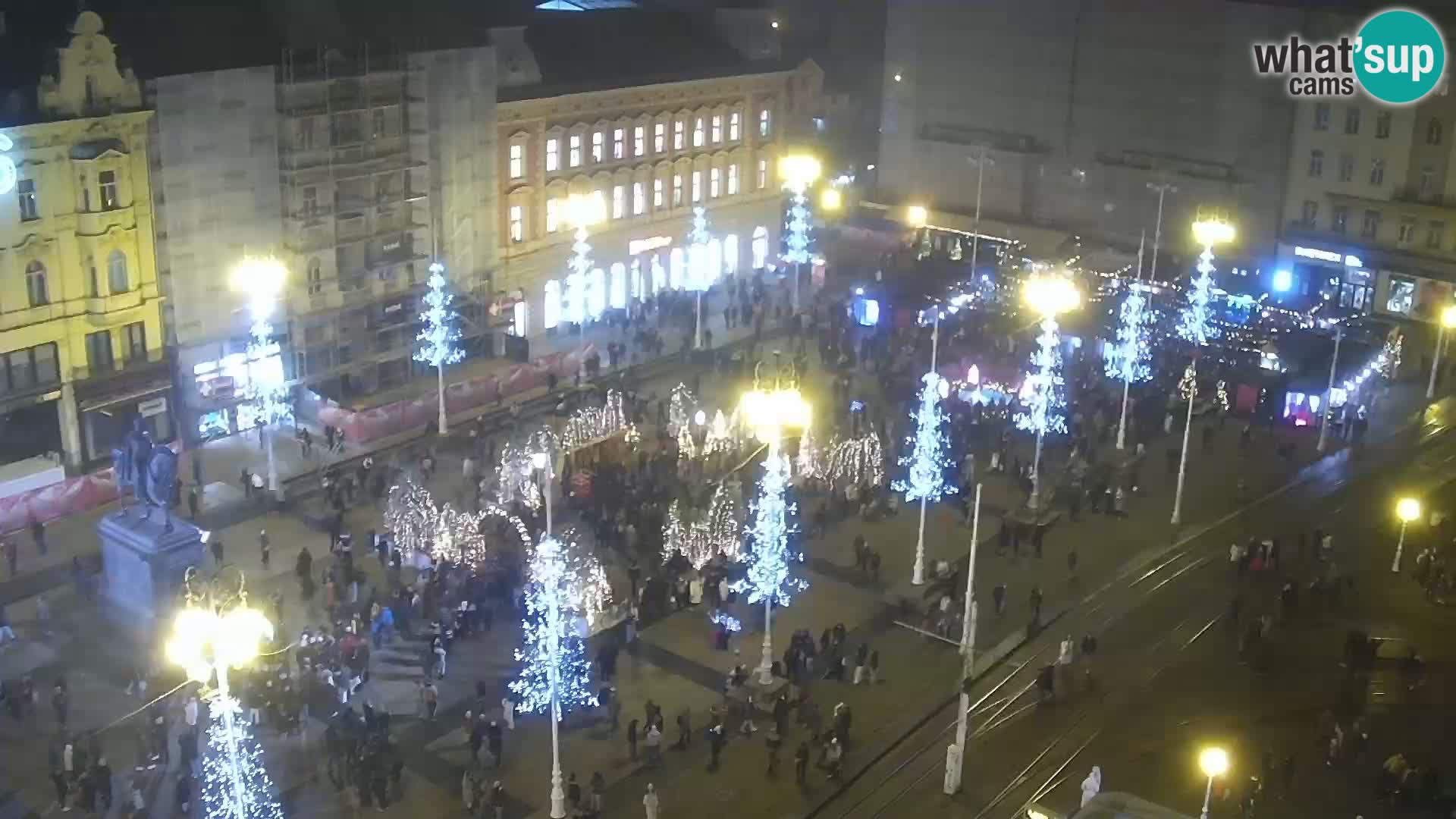 LIVE Webcam Zagreb Hotel Dubrovnik | Ban Jelačić square