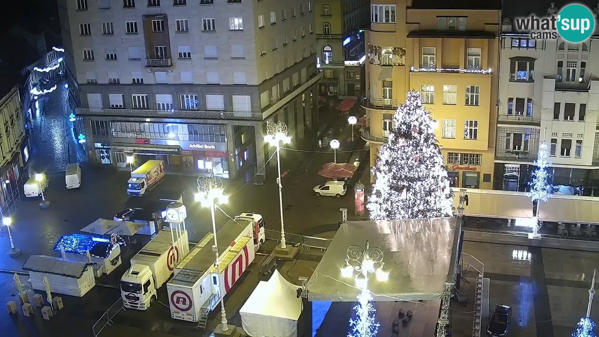 LIVE Webcam Zagreb Hotel Dubrovnik | Ban Jelačić square
