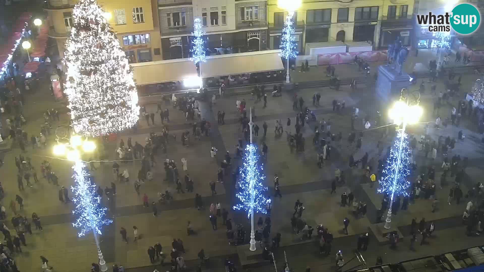 LIVE Webcam Zagreb Hotel Dubrovnik | Ban Jelačić square