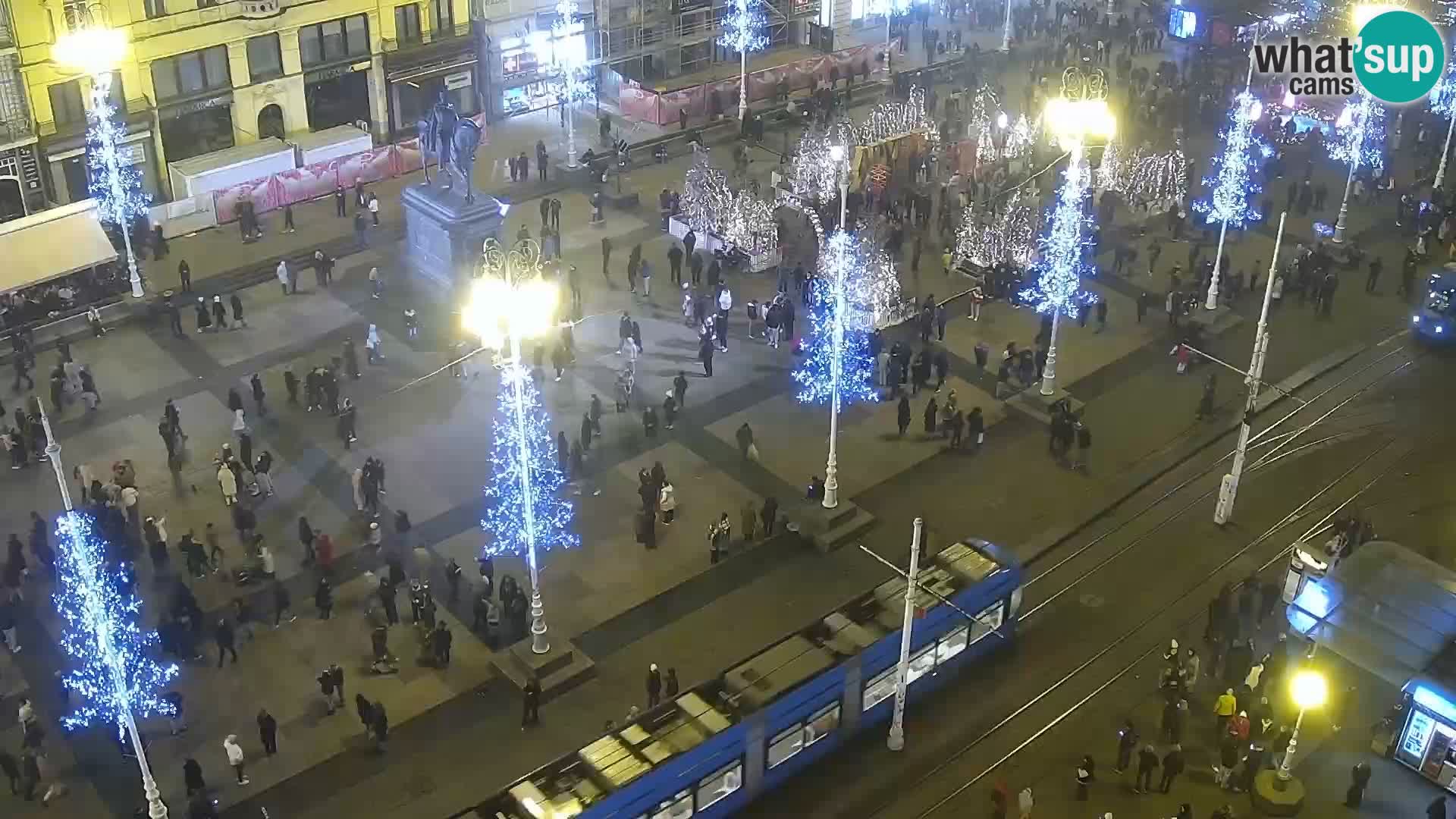 Ban Jelačić live cam Zagreb – Hotel Dubrovnik