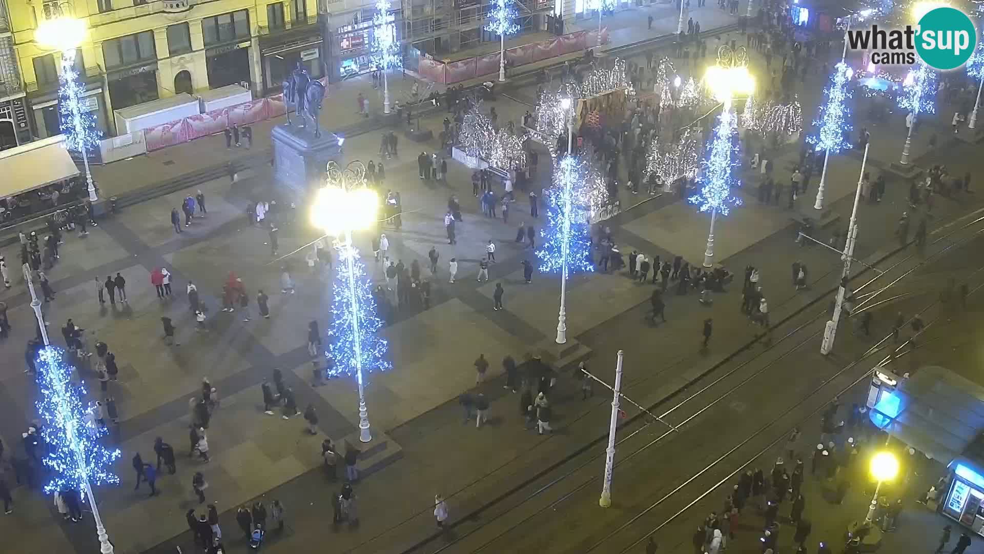 Ban Jelačić Platz Live webcam Zagreb – Hotel Dubrovnik