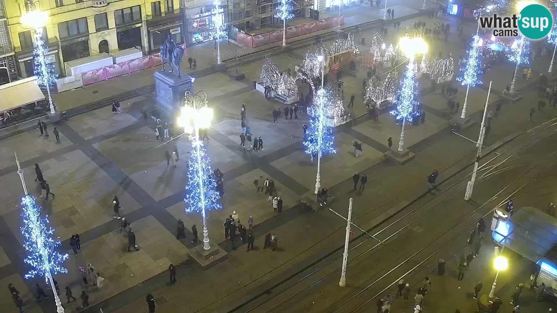 Ban Jelačić live cam Zagreb – Hotel Dubrovnik