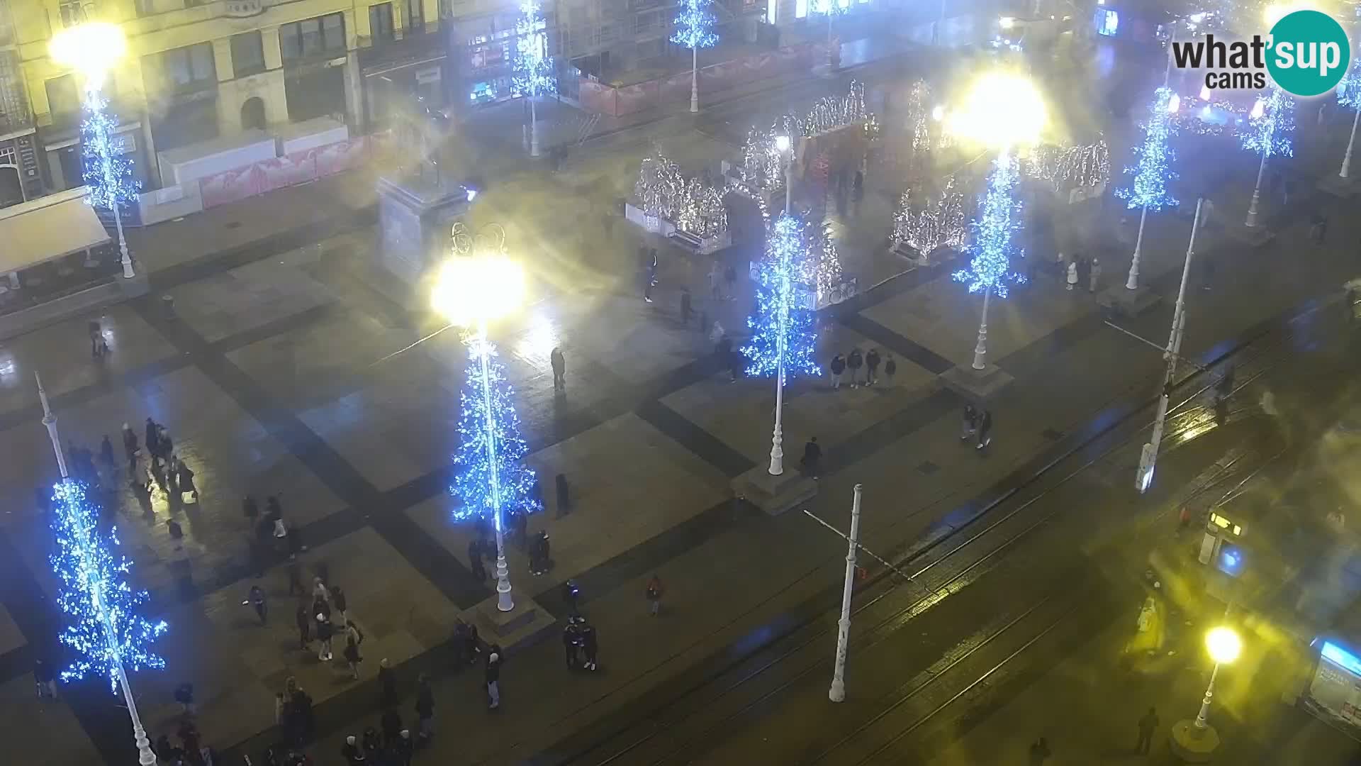 LIVE Webcam Zagreb Hotel Dubrovnik | Ban Jelačić square