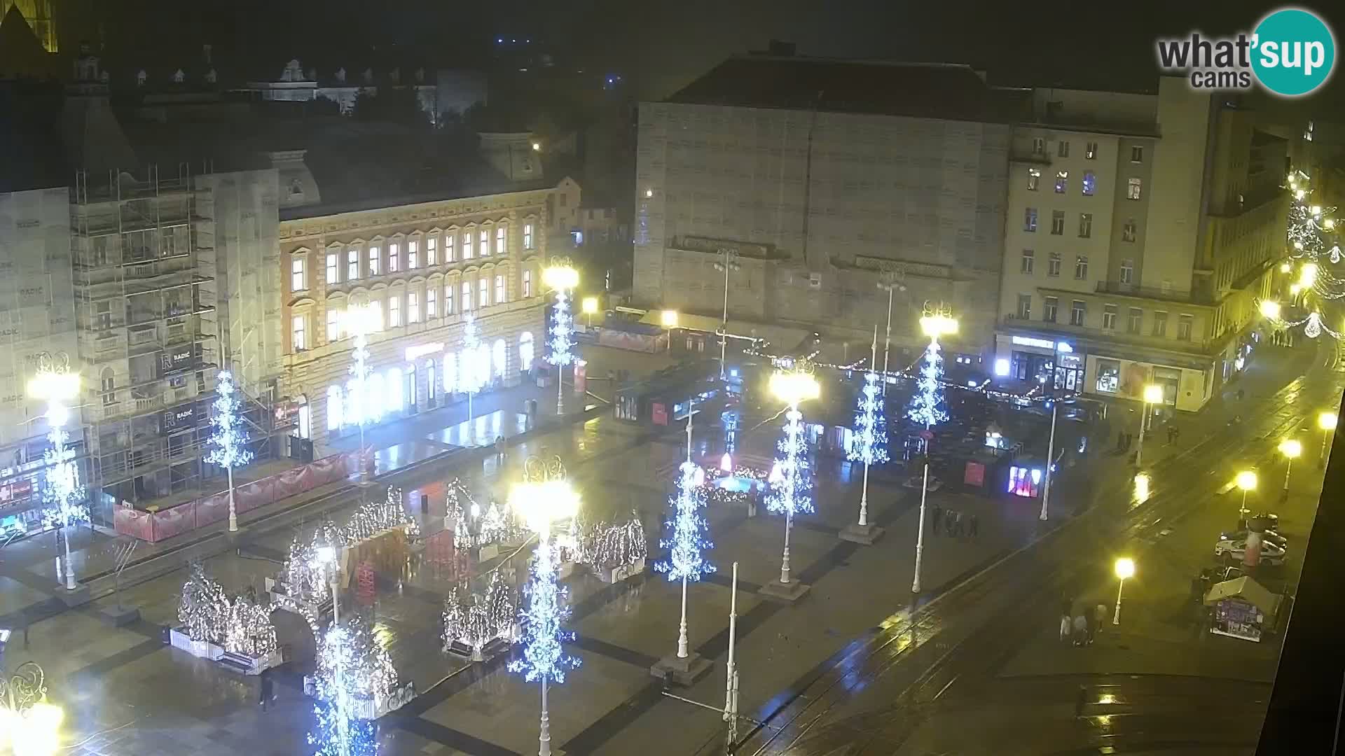 LIVE Webcam Zagreb Hotel Dubrovnik | Ban Jelačić square