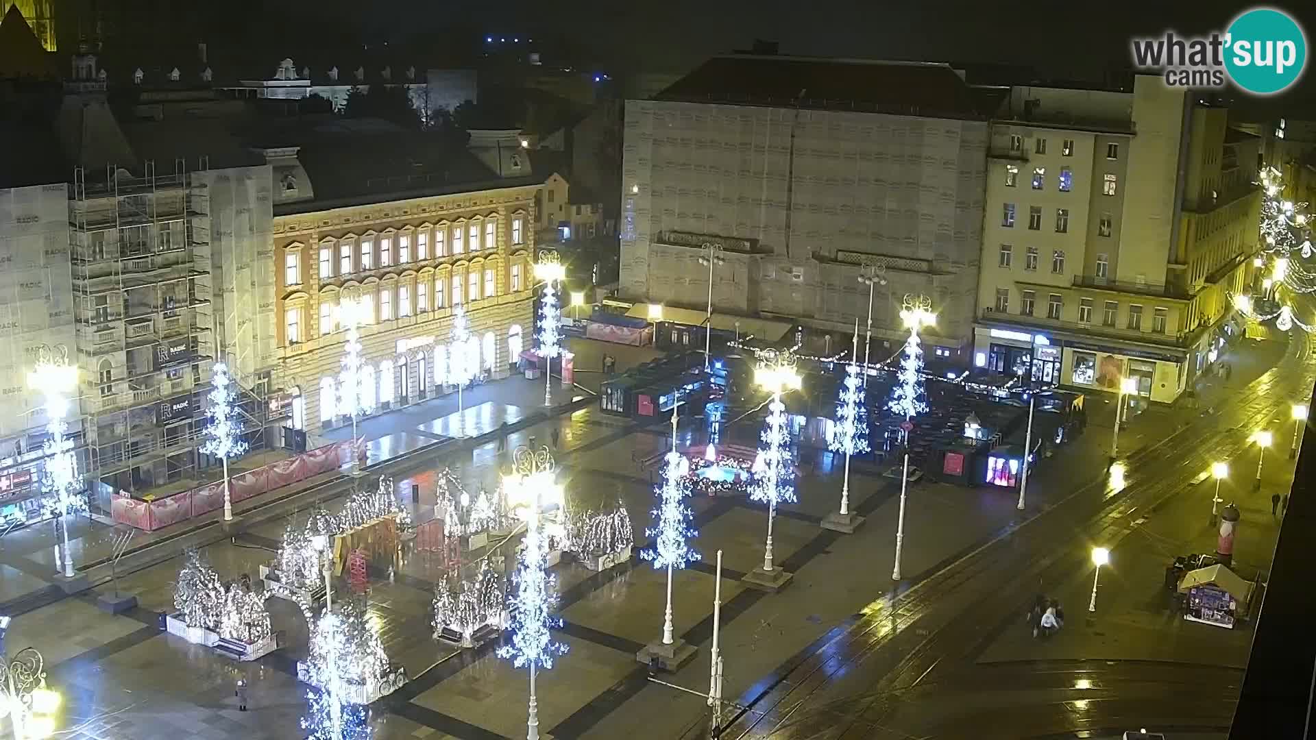LIVE Webcam Zagreb Hotel Dubrovnik | Ban Jelačić square