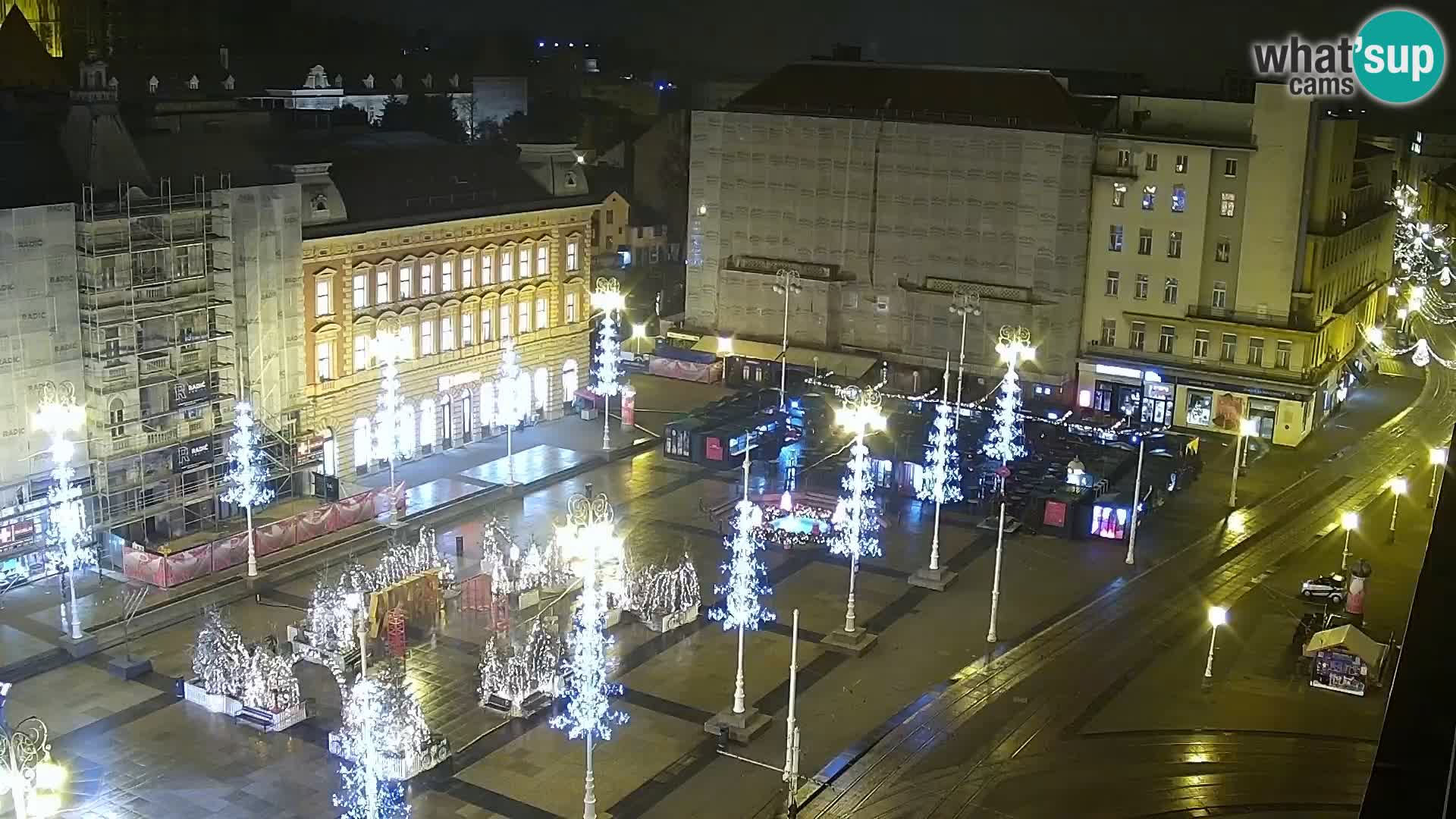 Ban Jelačić Platz Live webcam Zagreb – Hotel Dubrovnik