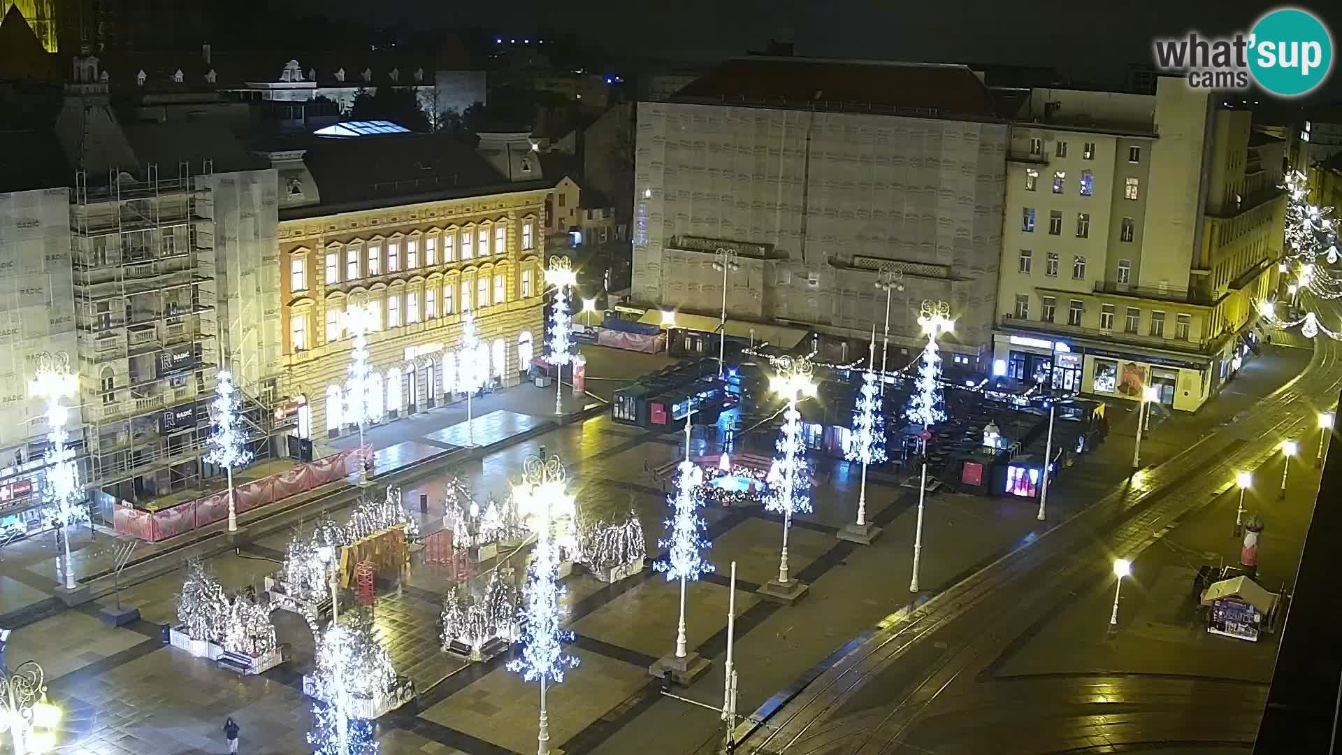 Piazza Ban Jelačić livecam Zagreb – Hotel Dubrovnik