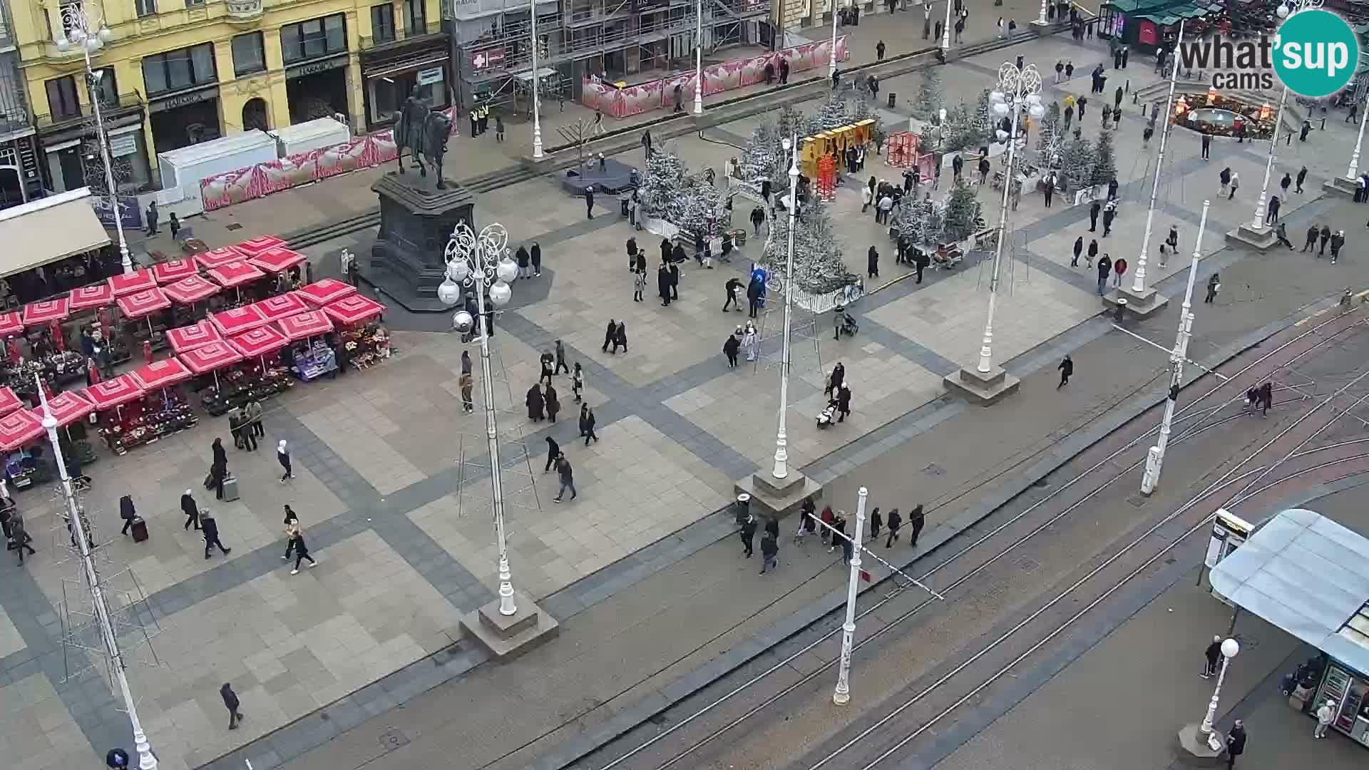 Ban Jelačić live cam Zagreb – Hotel Dubrovnik