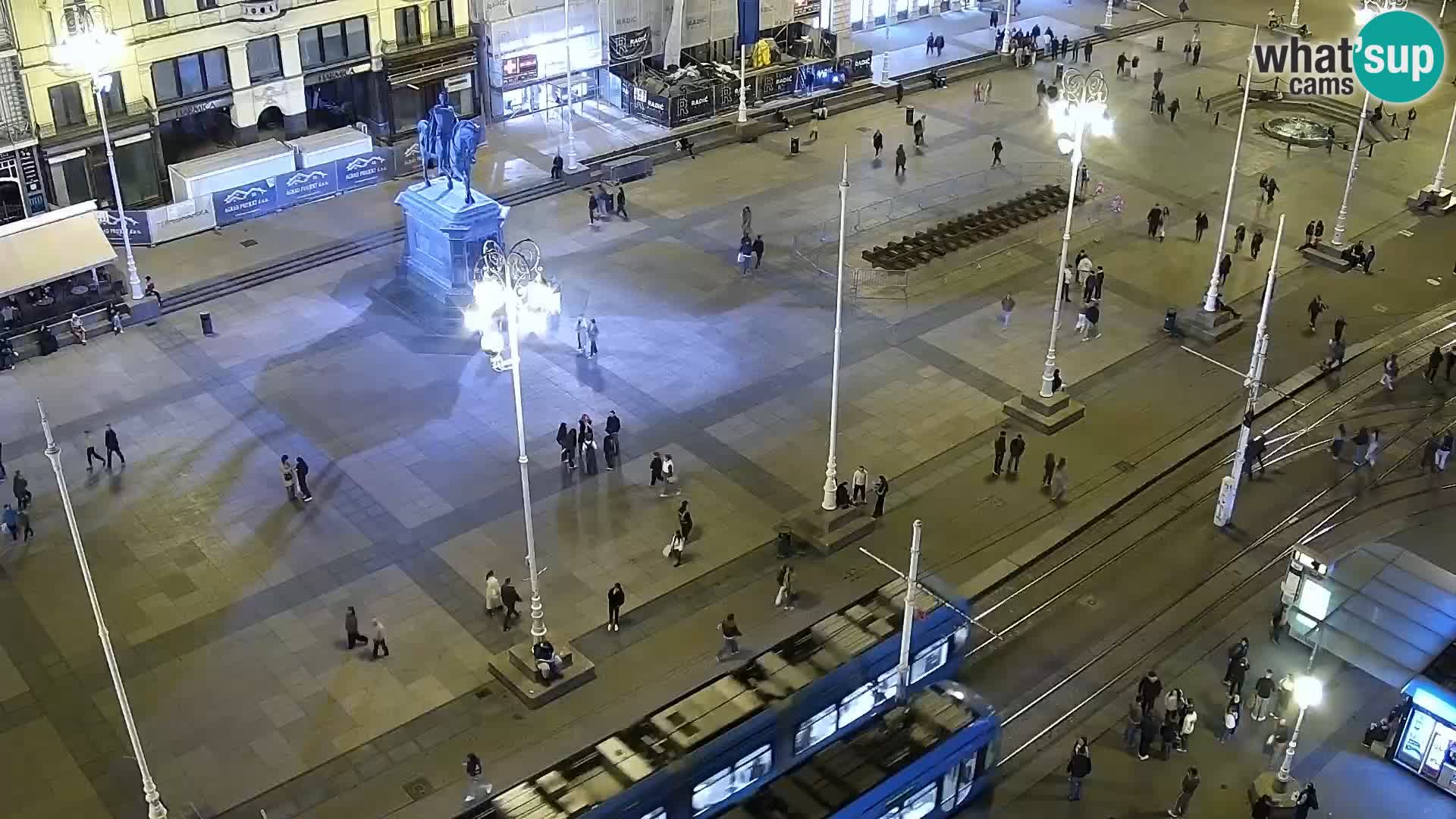 Ban Jelačić Platz  Live webcam Zagreb – Hotel Dubrovnik