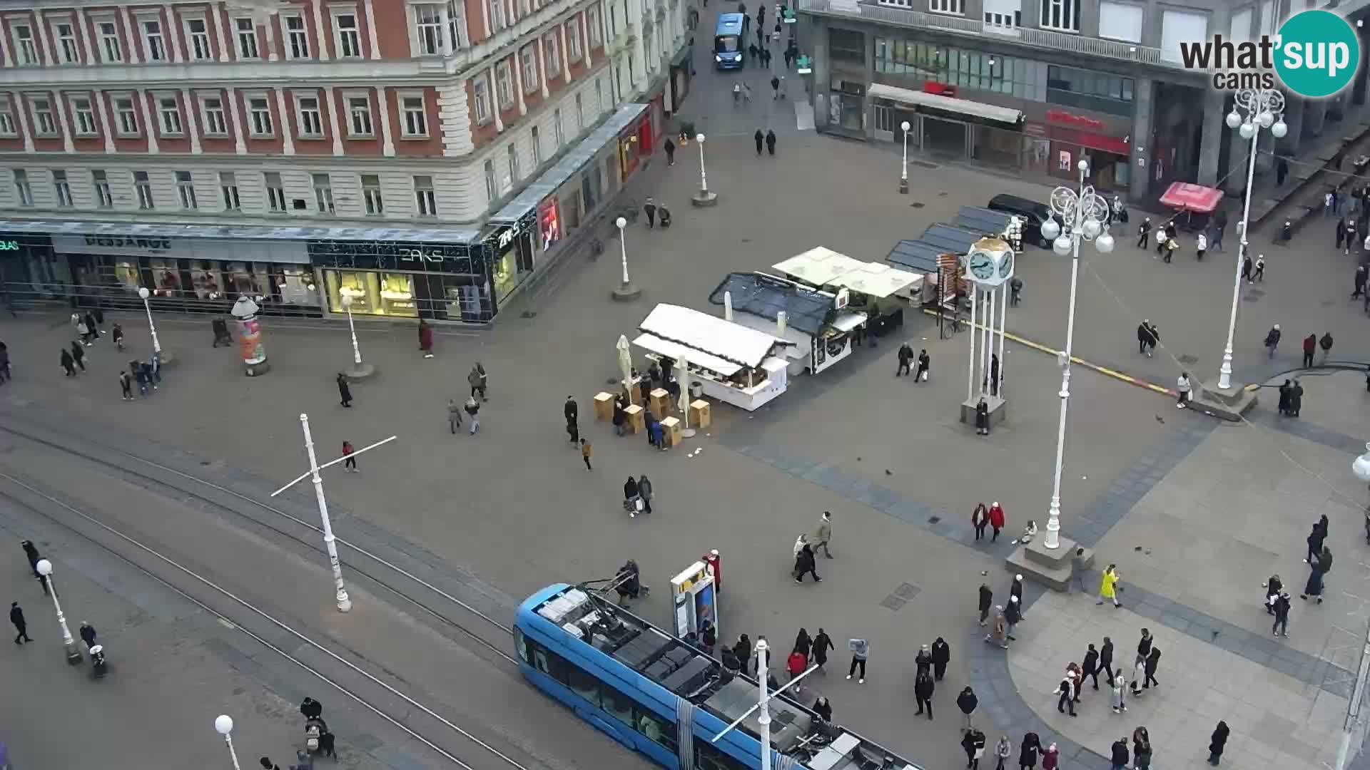 Ban Jelačić Platz Live webcam Zagreb – Hotel Dubrovnik