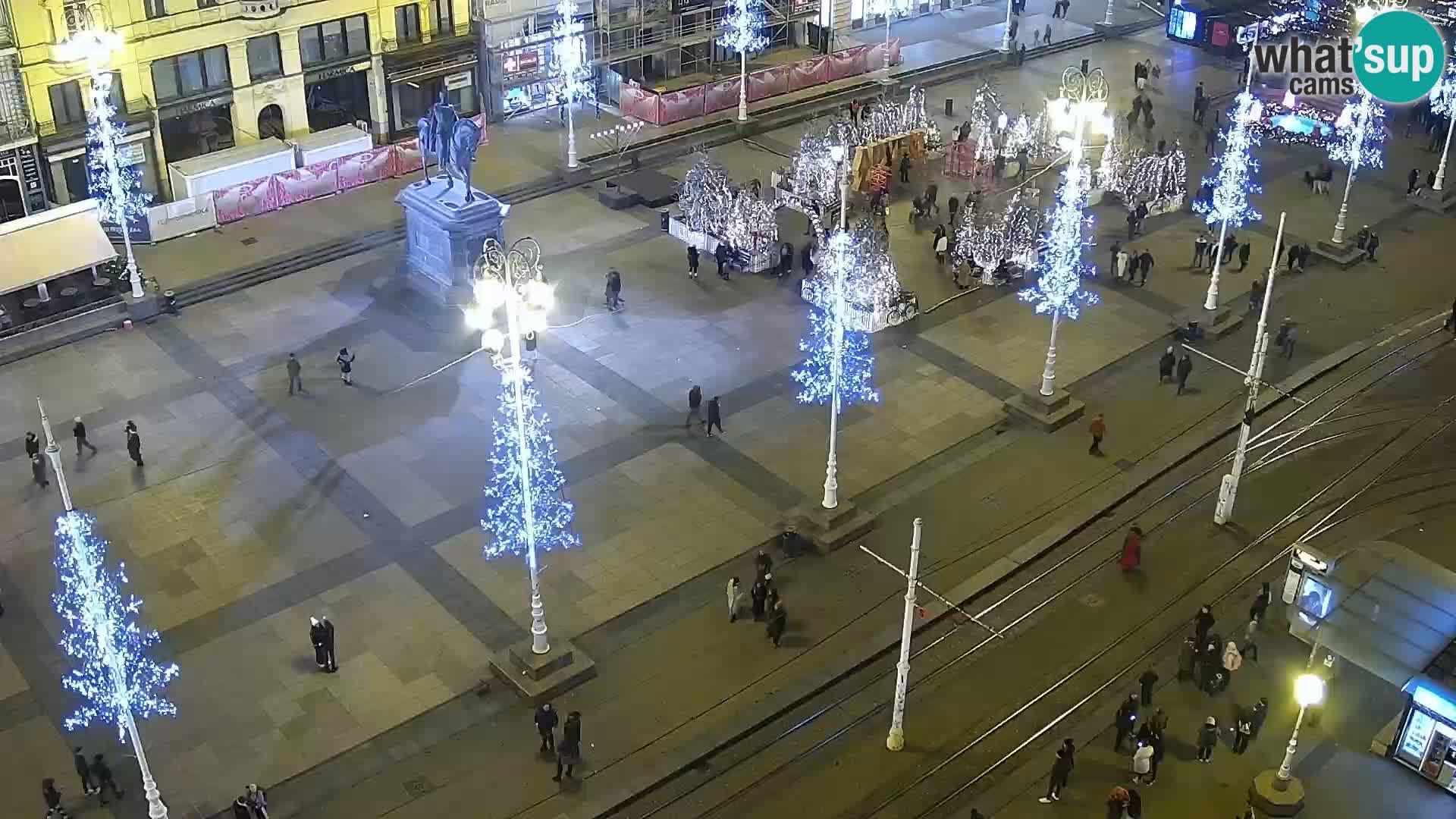 Ban Jelačić live cam Zagreb – Hotel Dubrovnik