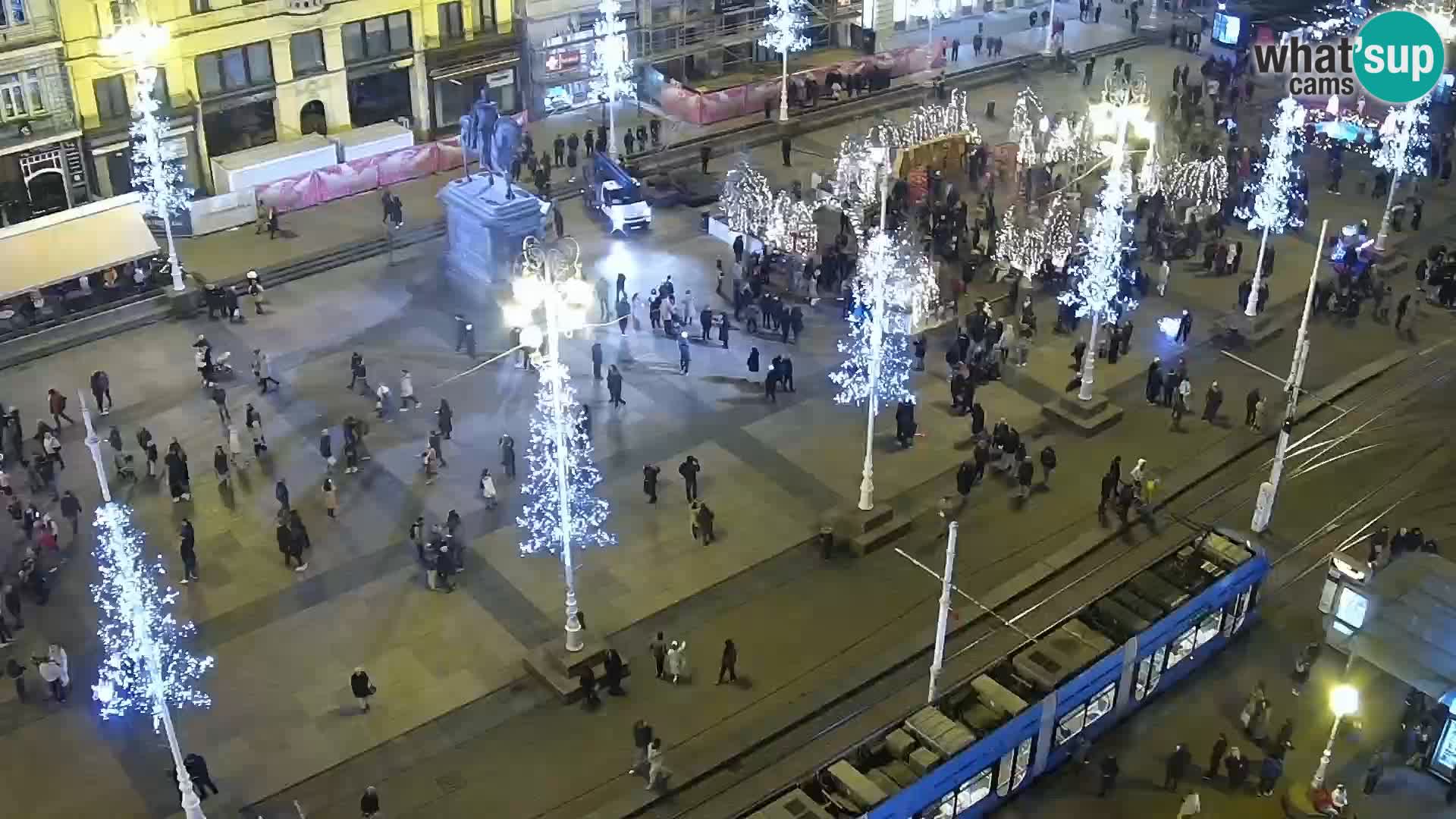 LIVE Webcam Zagreb Hotel Dubrovnik | Ban Jelačić square