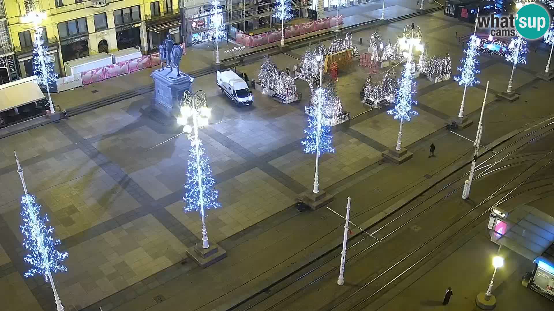 Ban Jelačić live cam Zagreb – Hotel Dubrovnik