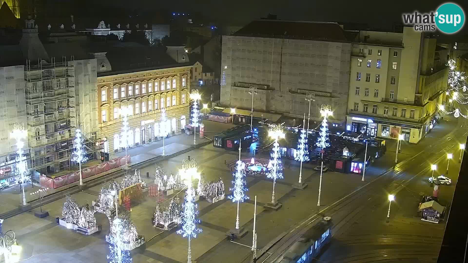Ban Jelačić Platz  Live webcam Zagreb – Hotel Dubrovnik