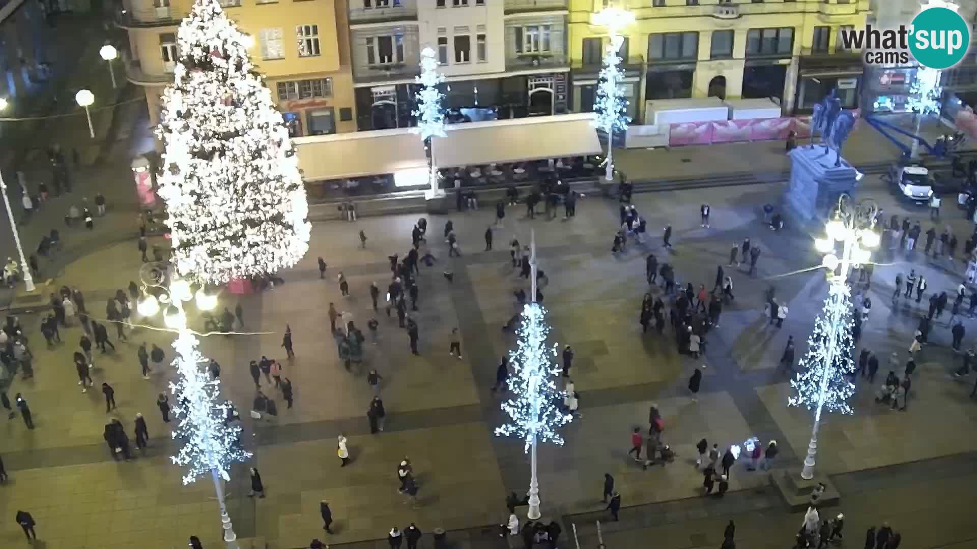 Piazza Ban Jelačić livecam Zagreb – Hotel Dubrovnik