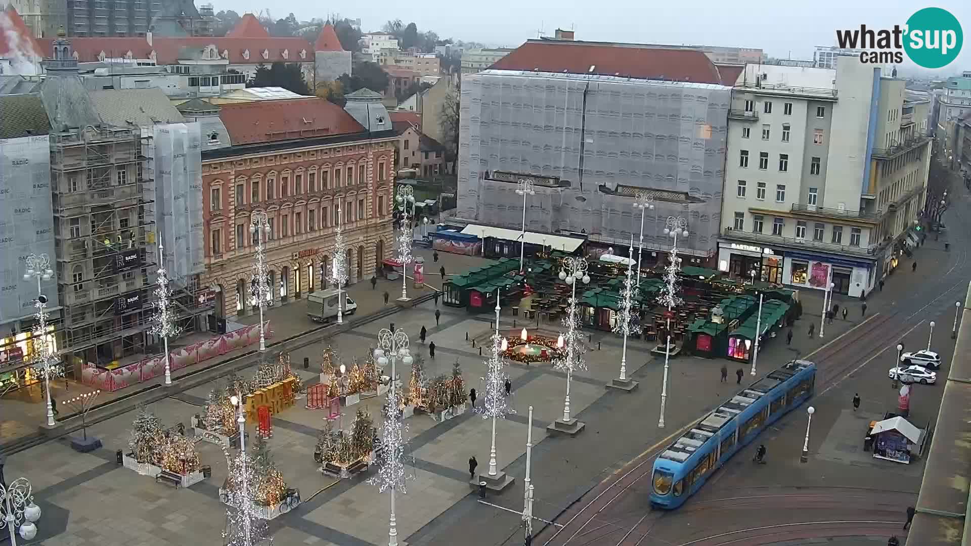 Ban Jelačić live cam Zagreb – Hotel Dubrovnik
