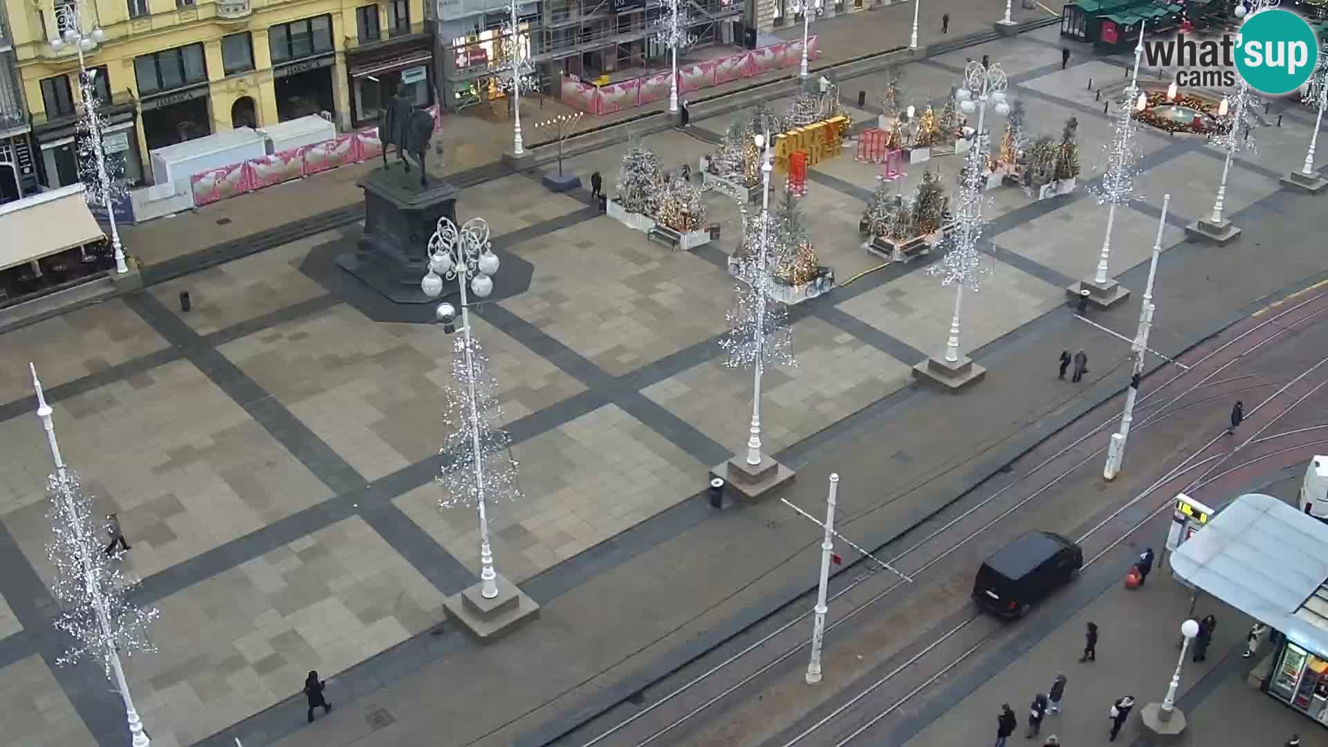 Ban Jelačić live cam Zagreb – Hotel Dubrovnik