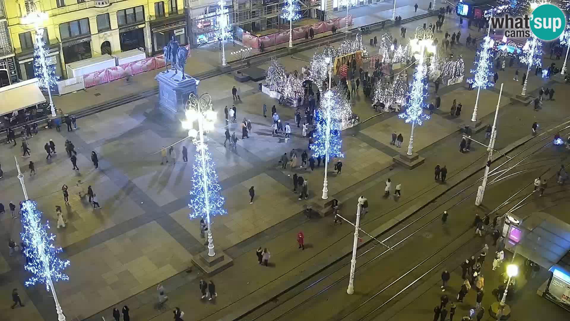 Ban Jelačić live cam Zagreb – Hotel Dubrovnik