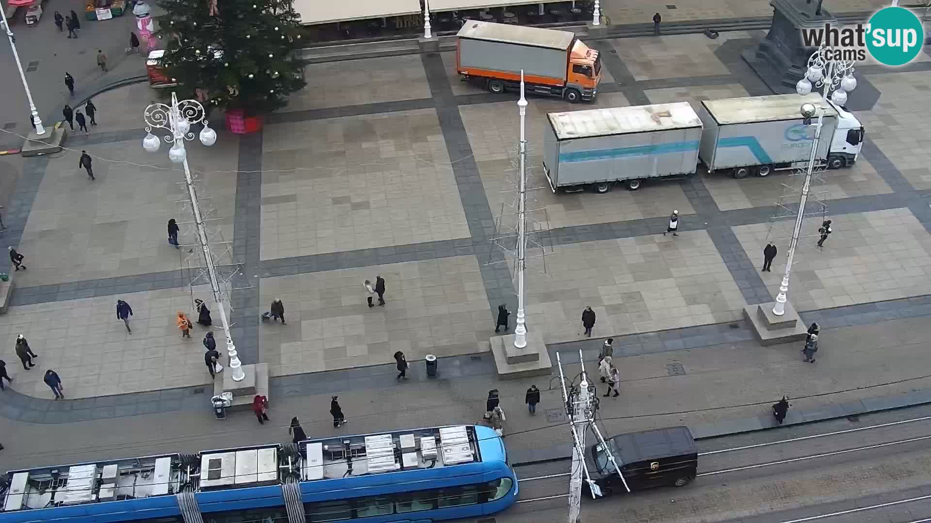 Ban Jelačić live cam Zagreb – Hotel Dubrovnik