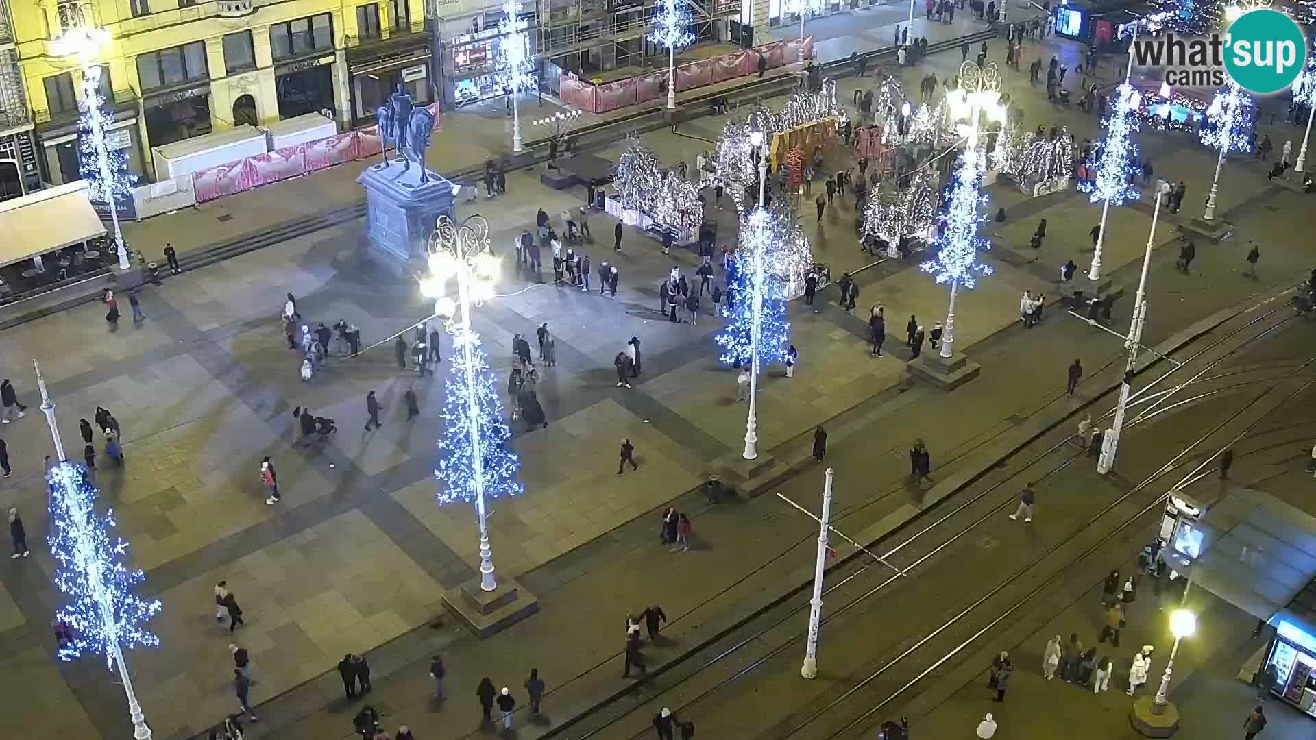 Ban Jelačić Platz Live webcam Zagreb – Hotel Dubrovnik