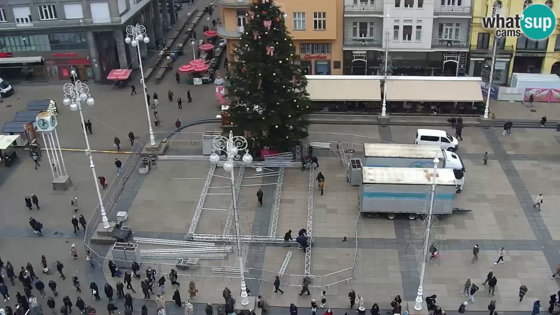 Ban Jelačić live cam Zagreb – Hotel Dubrovnik