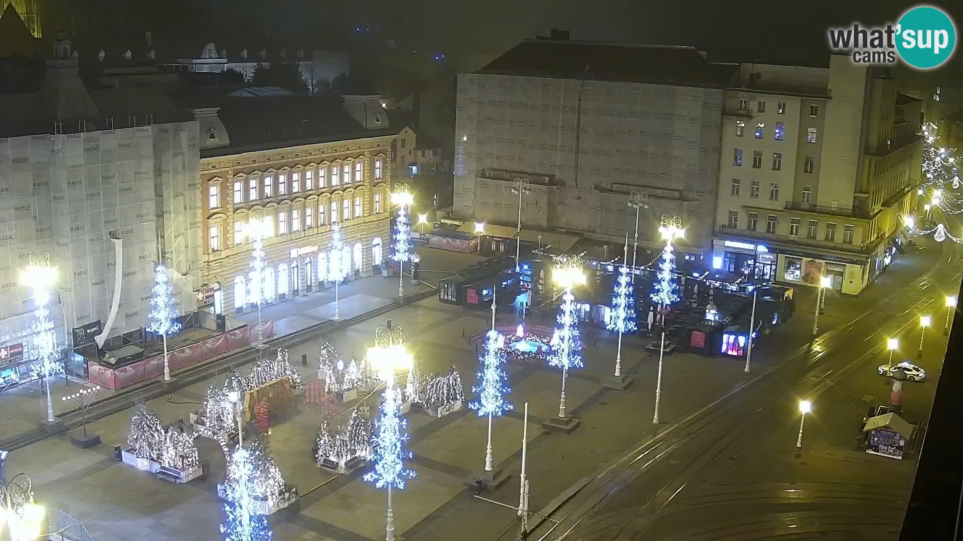 Ban Jelačić live cam Zagreb – Hotel Dubrovnik